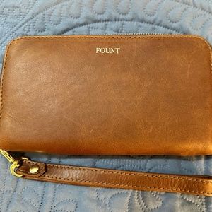 Fount Cettie Wallet, Hazelnut
